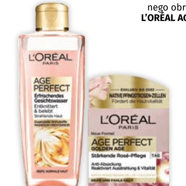 L'Oréal Age Perfect linija - Akcija v trgovini Mueller