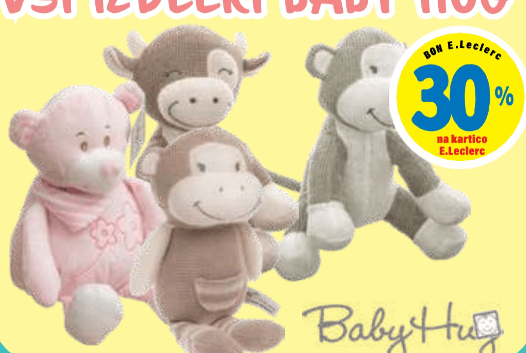 Baby Hug izdelki - Akcija v trgovini E.Leclerc