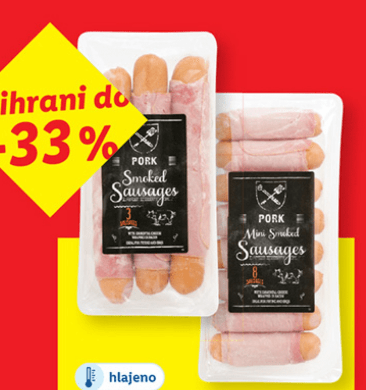 Grillmeister Bernska klobasa 250/300 g - Akcija u trgovini Lidl