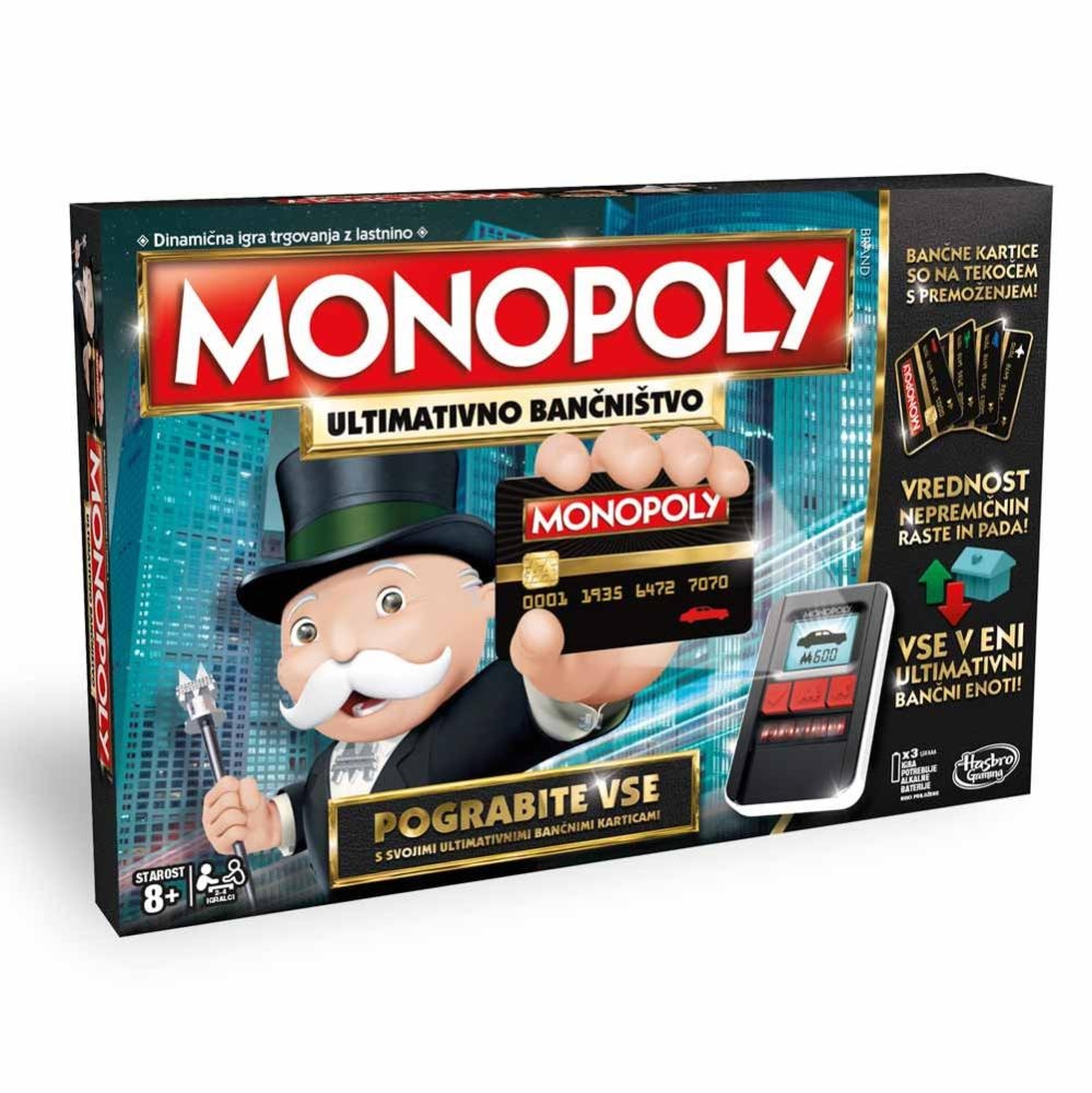 Družabna igra Monopoly Banka v aplikaciji Akcija v trgovini Jager