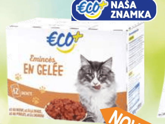 Izbor mokre hrane za mačke Eco 12x 100 g - Akcija v trgovini E.Leclerc
