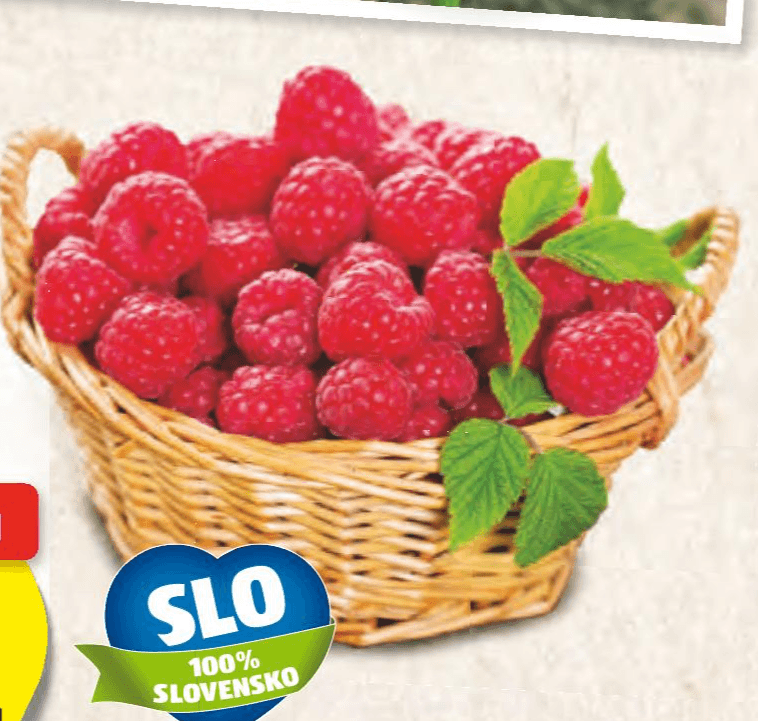 Maline 125 g - Akcija v trgovini Hofer