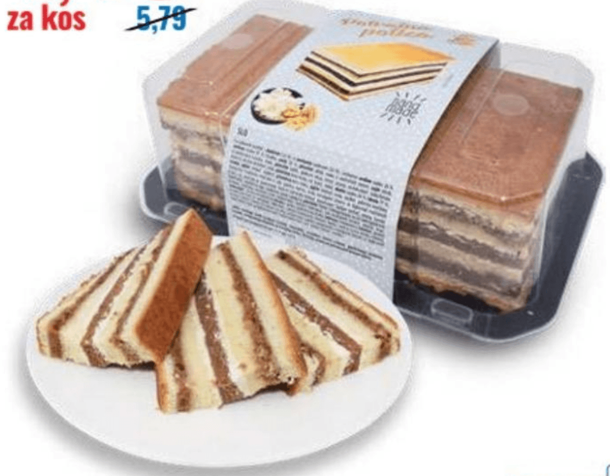 Potratna potica 580 g - Akcija v trgovini Eurospin