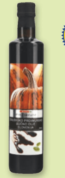 Bučno olje 500 ml - Akcija v trgovini Spar