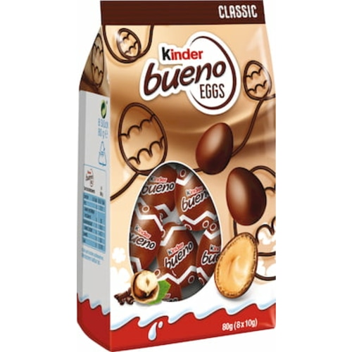 Čokoladna jajčka Bueno Kinder 80 g - Akcija v trgovini E.Leclerc