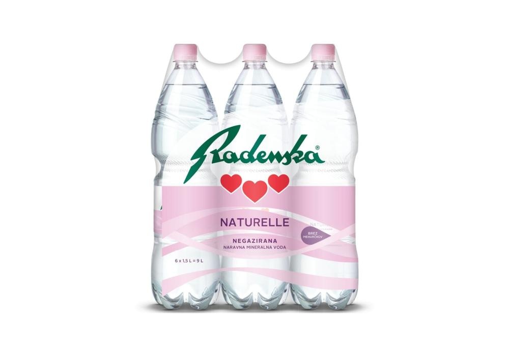 NARAVNA MINERALNA VODA RADENSKA NATURELLE 1,5 l - Akcija v trgovini E.Leclerc