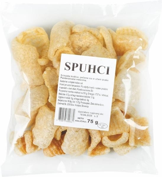 Spuhci Zlata dolina 75 g Akcija v trgovini Tuš