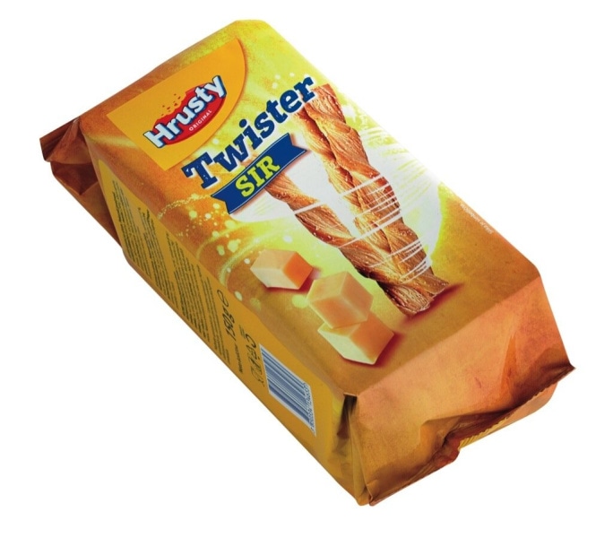 Palčke Twister Hrusty Mercator 150 g - Akcija v trgovini Mercator