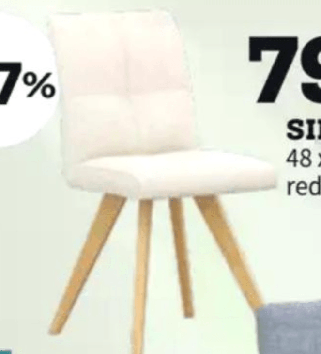 SIENNA stol - Akcija v trgovini Prima