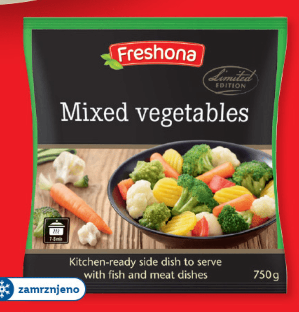 Freshona Zelenjavna mešanica 750 g - Akcija v trgovini Lidl