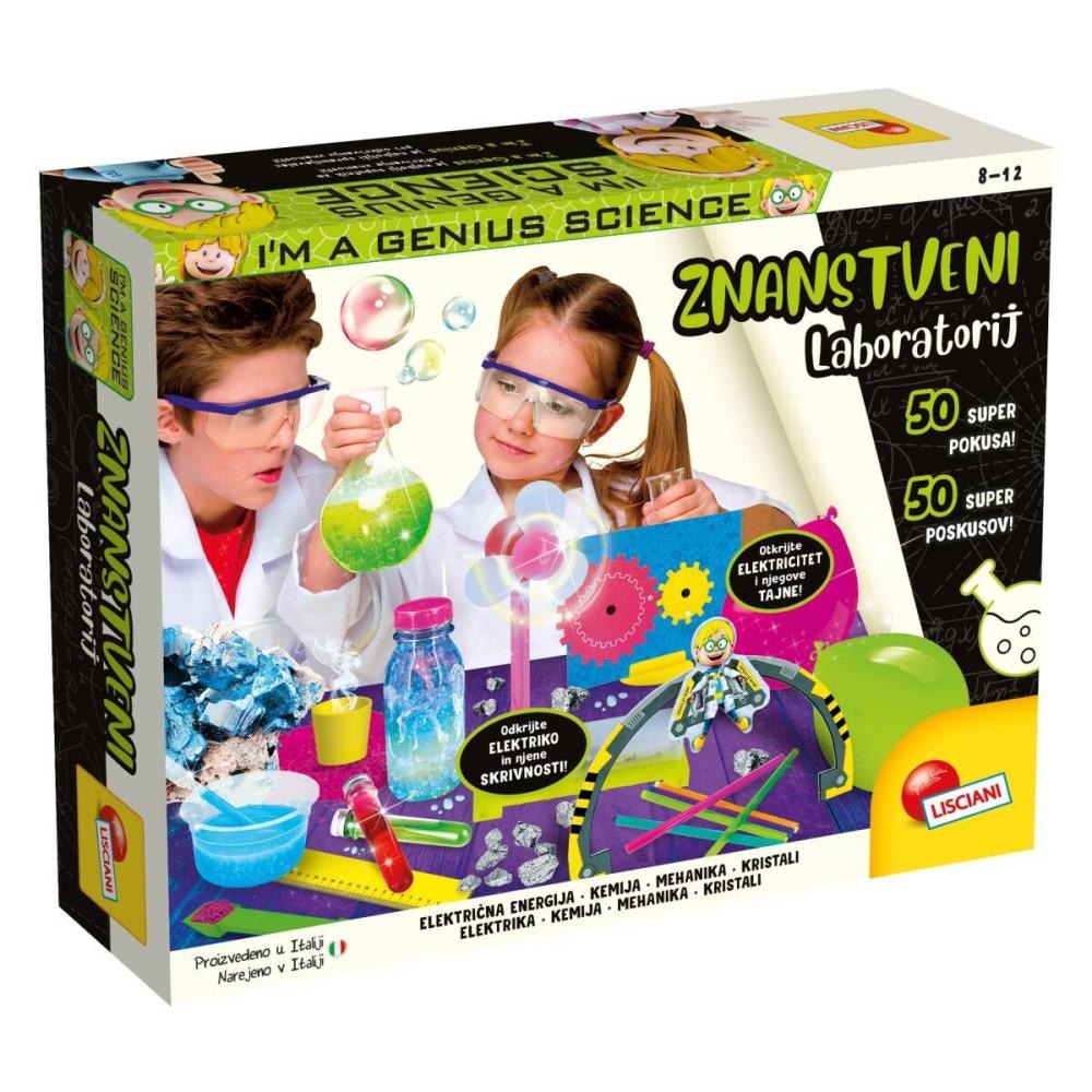 Znanstveni laboratorij 50 poskusov Lisciani - Akcija v trgovini Baby Center