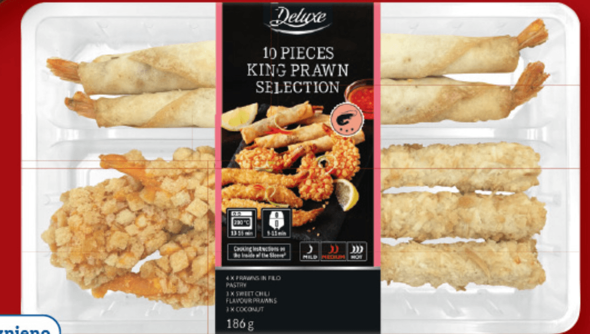 Deluxe Izbor kraljevih kozic 186 g - Akcija v trgovini Lidl