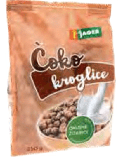Čokoladne kroglice 250 g Akcija v trgovini Jager