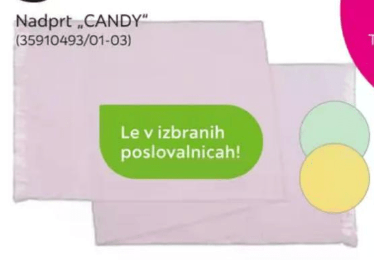 Nadprt „CANDY" - Akcija v trgovini Mömax