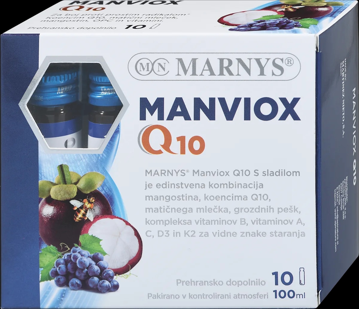Marnys Manviox Q10 100 ml (10x10ml) - Akcija v trgovini Dm