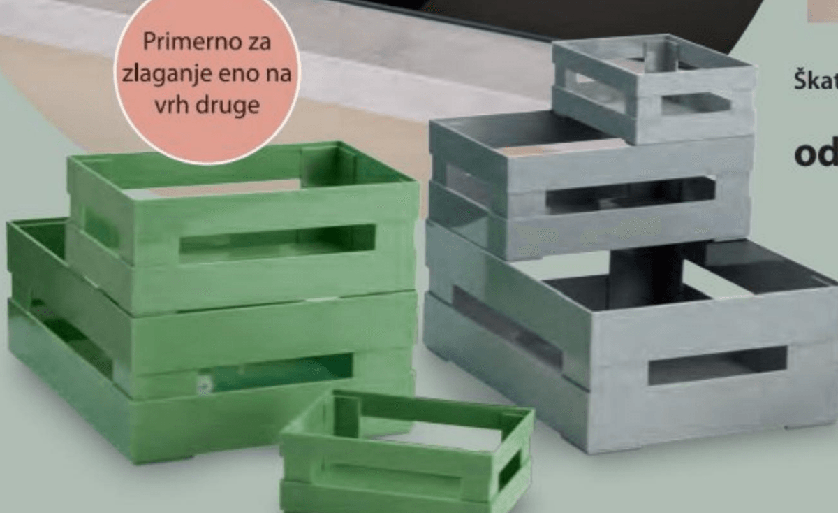 Škatla za shranjevanje - Akcija v trgovini NKD