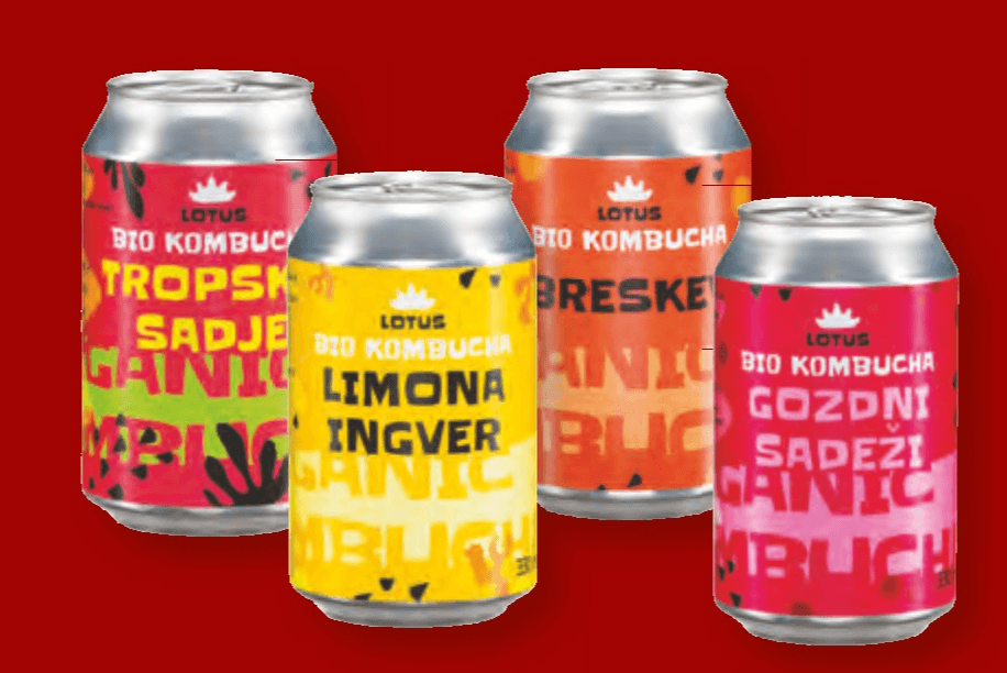 LOTUS Bio kombucha 330 ml - Akcija v trgovini Lidl