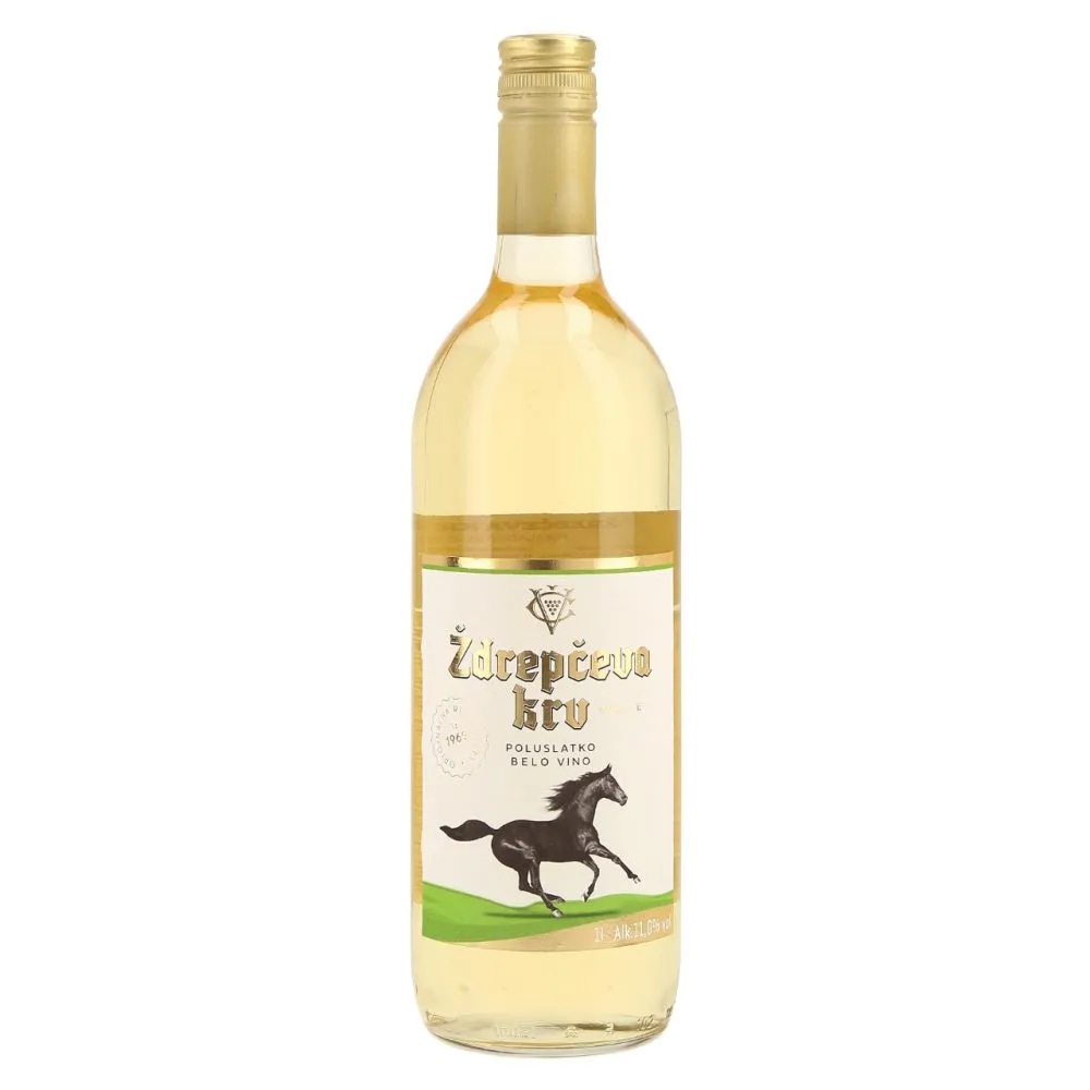 Vino Žrebčeva Kri 1 L - Akcija v trgovini Jager