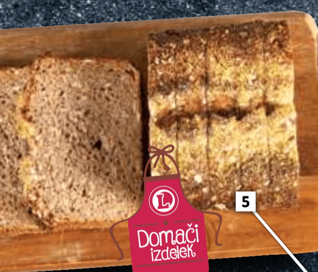 Mešani pirin polnozrnati kruh - Akcija v trgovini E.Leclerc