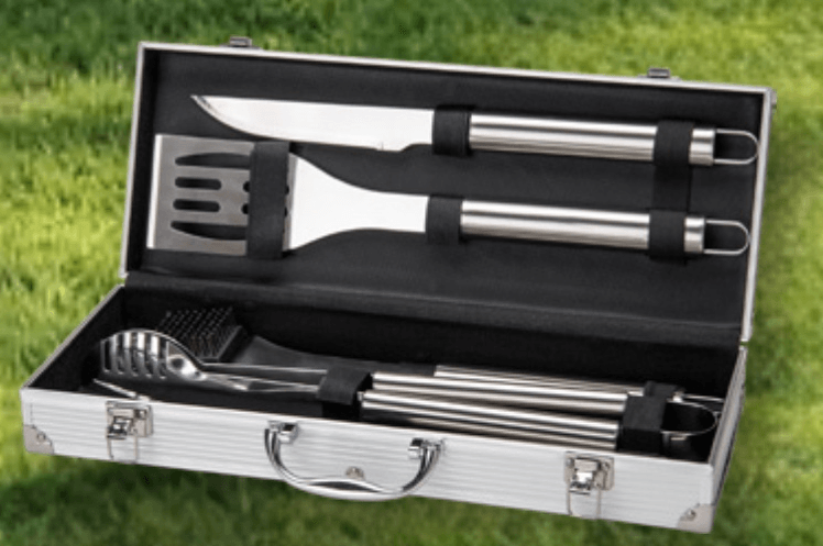 5-delni aluminijast kovček s pripomočki - Akcija v trgovini Spar