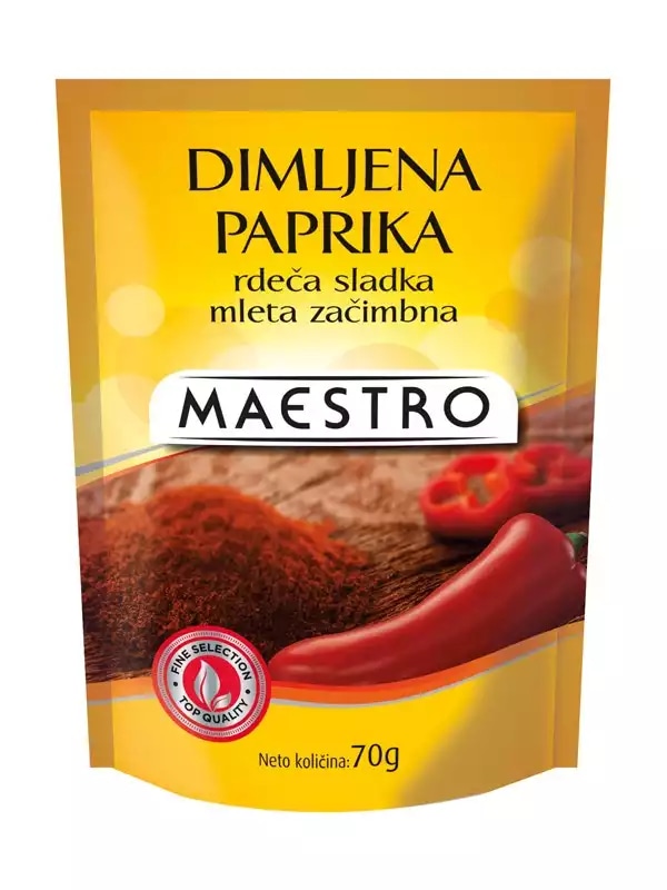 Izbrani popri in paprika Maestro - Akcija v trgovini Mercator