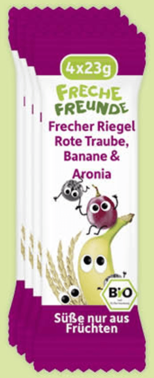 FRECHE FREUNDE bio ploščica 4x23g - Akcija v trgovini Mueller