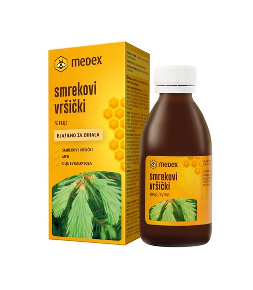 Medeni sirup 150 ml Medex - Akcija v trgovini Tuš