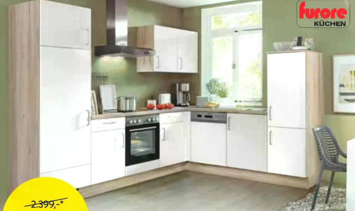 Kuhinja Alpin Furore - Akcija v trgovini Dipo