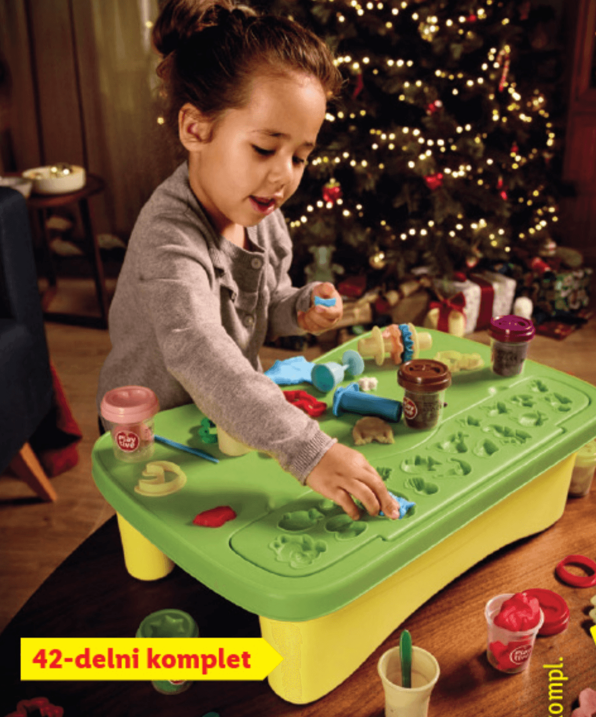 Playtive igralna miza za gnetenje 42-delni komplet - Akcija v trgovini Lidl