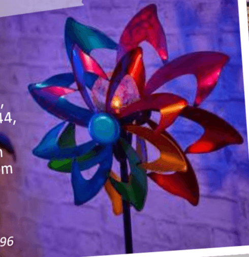 Solarna LED svetilka 'Vetrnica' - Akcija v trgovini Bauhaus