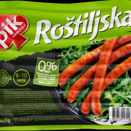 Klobasi Pik Roštiljska 460 g Pik Vrbovec - Akcija v trgovini Mercator