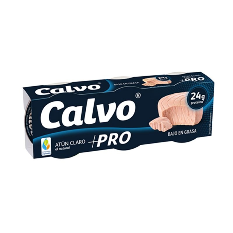 Tuna Calvo +PRO 3 x 65 g - Akcija v trgovini Tuš