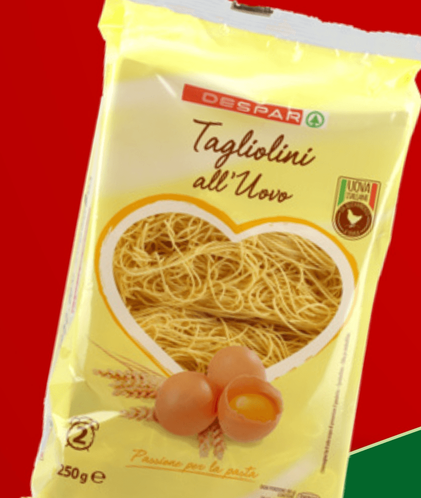 Despar Ozki jajčni rezanci 250 g - Akcija v trgovini Spar