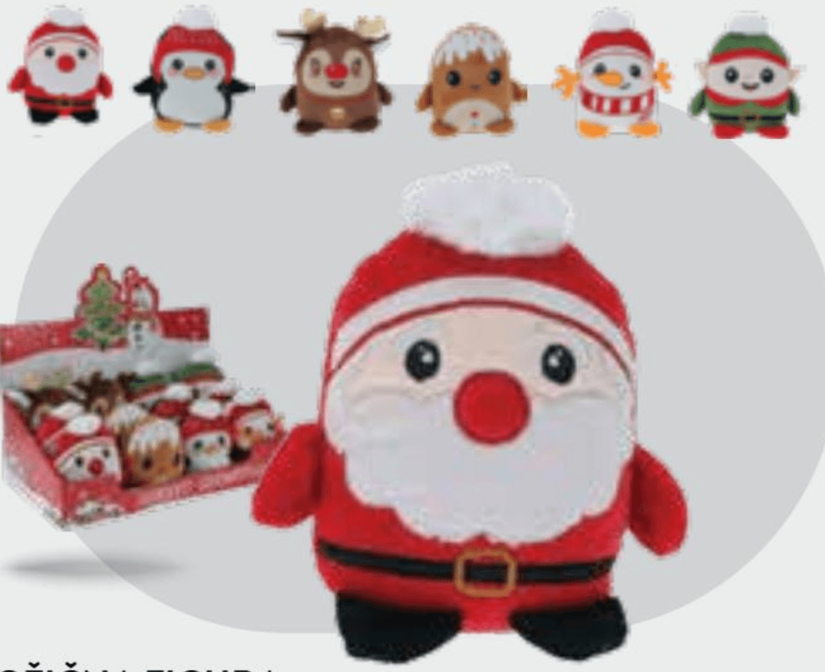 Božična figura 14 cm - Akcija v trgovini Spar