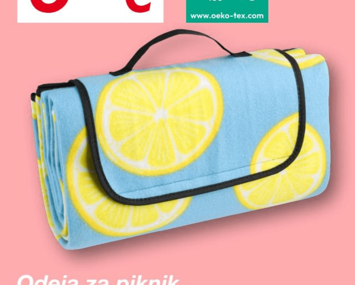 Odeja za piknik pribl. 130 x 160 cm KiK - Akcija v trgovini Kik