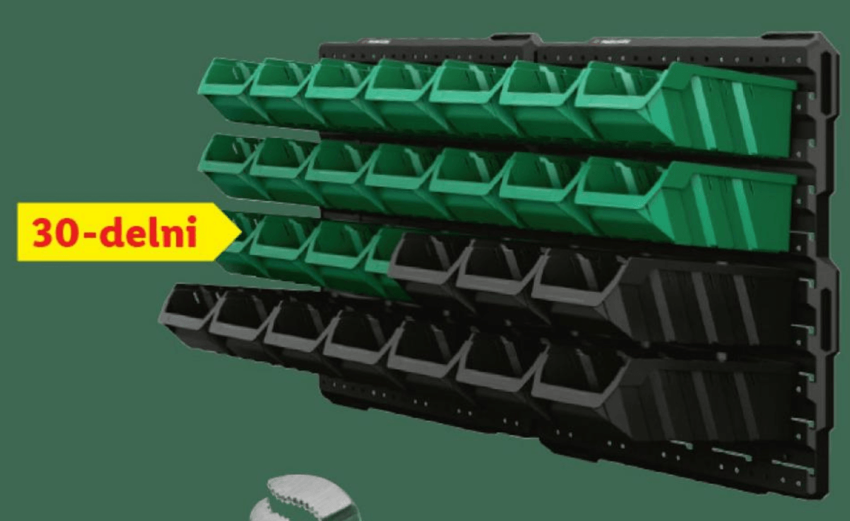 PARKSIDE Komplet za urejanje in shranjevanje - Akcija v trgovini Lidl