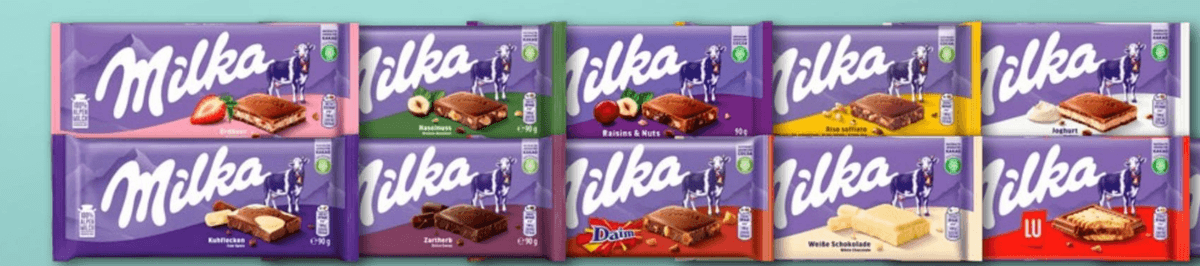 MILKA čokolada 87-100 g - Akcija v trgovini Regal Shop