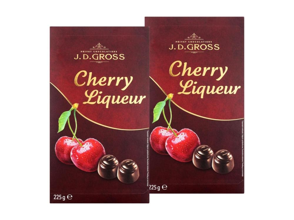 J. D. GROSS Praline z višnjami in likerjem 225 g - Akcija v trgovini Lidl