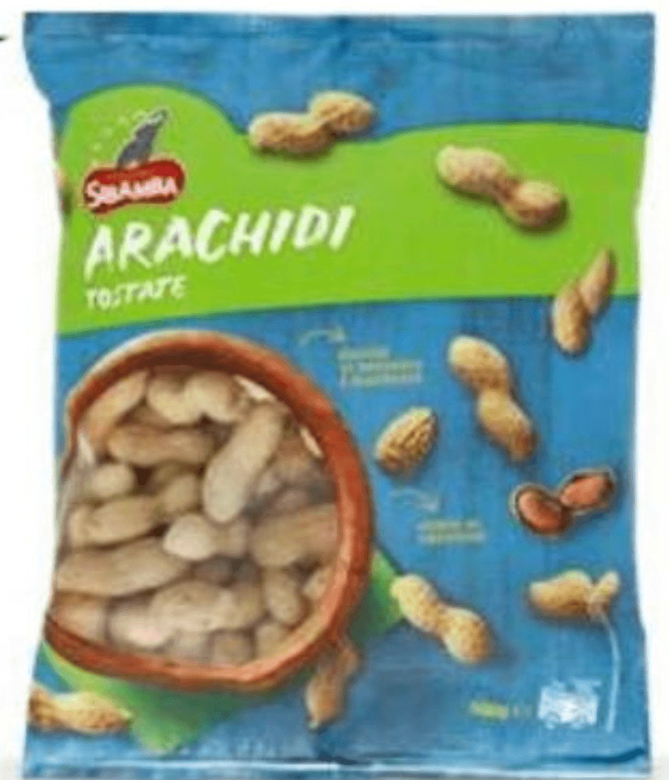 Arašidi v lupini 500 g SBAMBA - Akcija v trgovini Eurospin