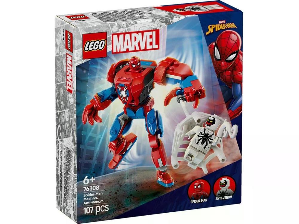 LEGO Marvel Robotski oklep Spider-Man proti Anti-Venomu - Akcija v trgovini Baby Center