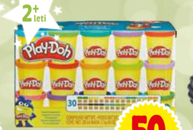 SET LONČKOV 30/1 Play-Doh - Akcija v trgovini E.Leclerc