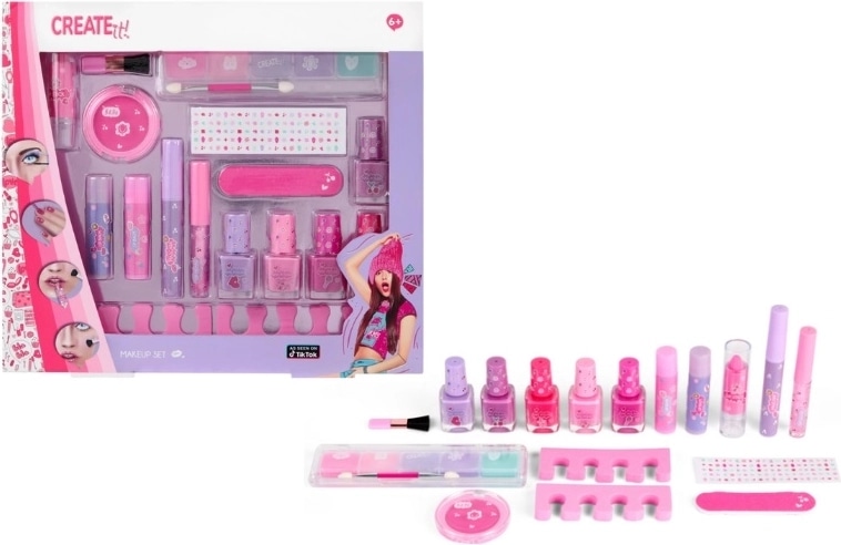Create it set za make up v kovčku Akcija v trgovini Mercator