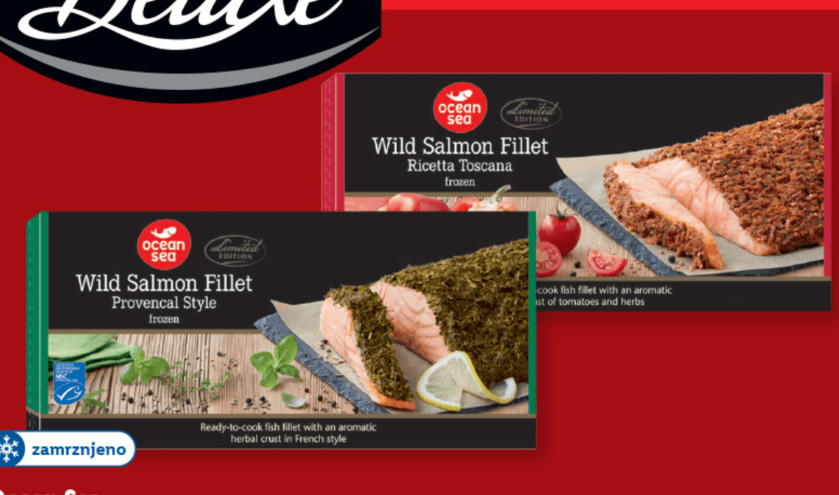 Ocean Sea File divjega lososa 700 g - Akcija v trgovini Lidl