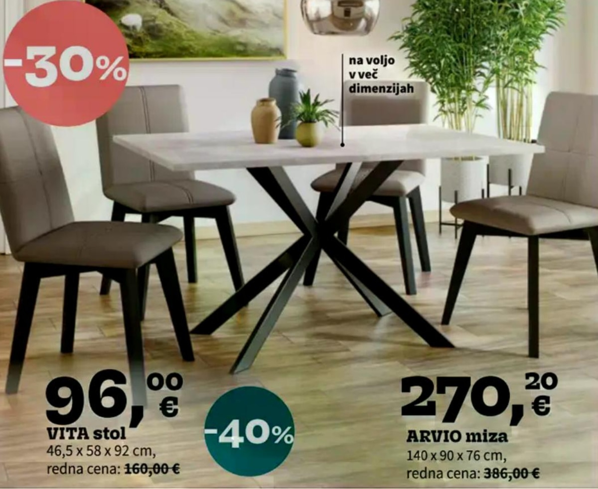 Arvio miza - Akcija v trgovini Prima
