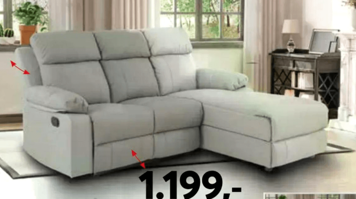 Sedežna garnitura Furore - Akcija v trgovini Dipo