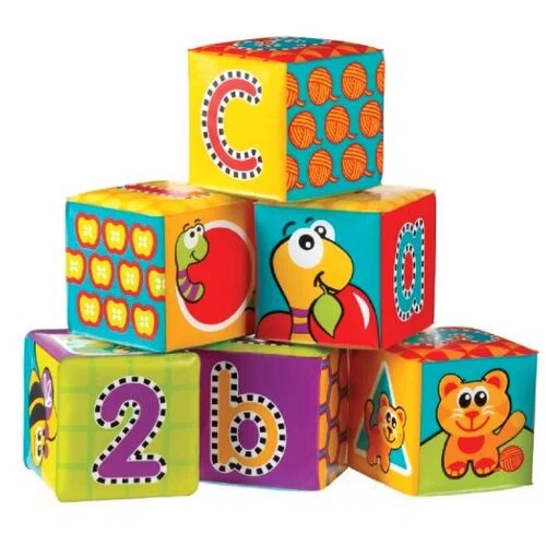 MEHKE KOCKE 6 kom Playgro - Akcija v trgovini E.Leclerc