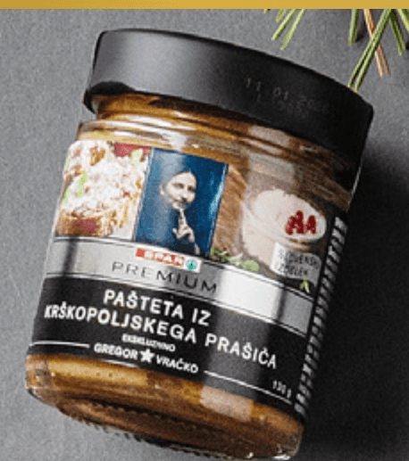Pašteta iz krškopoljskega prašiča 130 g SPAR PREMIUM - Akcija v trgovini Spar