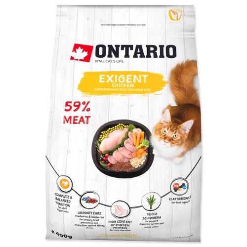 Briketirana hrana za mačke Ontario - Akcija v trgovini Mr. Pet