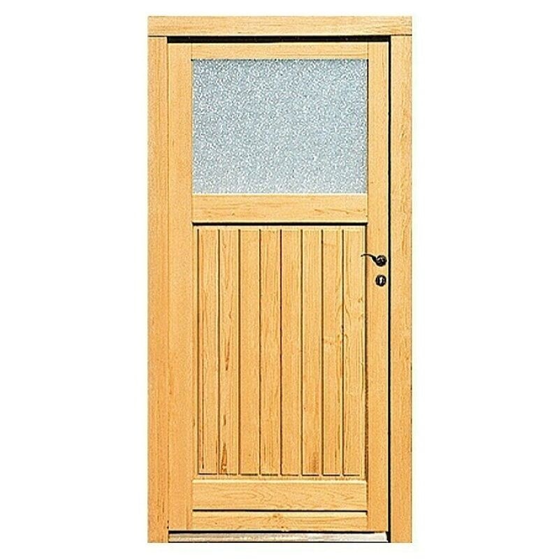 Lesena stranska vhodna vrata 98 x v 200 cm - Akcija v trgovini Bauhaus