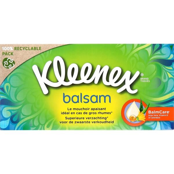 PAPIRNATI ROBČKI KLEENEX 3 x 64 kosov + 64 kosov BREZPLAČNO - Akcija v trgovini E.Leclerc